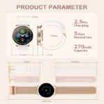 Smart Watch for Women With Fitness Tracker - Image 2