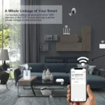 Tuya ZigBee 3.0 Smart Hub, Wireless/Wired Gateway Bridge for App Voice Remote Control - Image 3