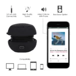 Mini Speaker Portable Rechargeable Travel Speaker with Aux Input Wired 3.5mm Headphone Jack - Image 6