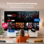 XGODY Portable Gimbal 3S 12000LM 4K Projector 2.4G/5G WiFi Bluetooth 5.4 Android 11 Mini Home Theater Portable projector - Image 4