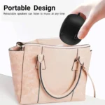 Mini Speaker Portable Rechargeable Travel Speaker with Aux Input Wired 3.5mm Headphone Jack - Image 2