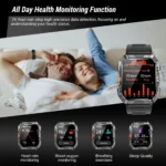 Blackview New Smart Watch 2.01'' HD Display Outdoor Men's Watches with Emergency Lighting - Image 6
