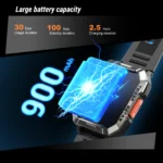 Blackview New Smart Watch 2.01'' HD Display Outdoor Men's Watches with Emergency Lighting - Image 2