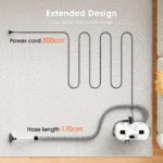 Lubluelu New 13500Pa Portable Carpet Cleaner Machine Toughest Stain Removal for Pet Hair Car Seat and Couch - Image 6