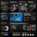 HAYLOU Solar Ultra GPS Smart Watch 1.6” AMOLED Water Resistance Sports Smartwatch - Image 2